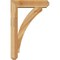 Ekena Millwork Thorton Craftsman Rough Sawn Bracket w/ Offset Brace, Western Red Cedar, 6"W x 22"D x 34"H BKT0604X22X34THR04RWR - alternate 3